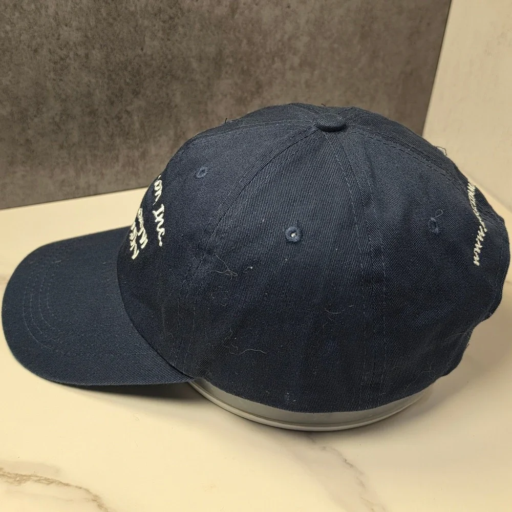 Hit Wear Larry Simmons Inc Honda Mazda VW Parkersburg WV Navy Blue Hat OSFM